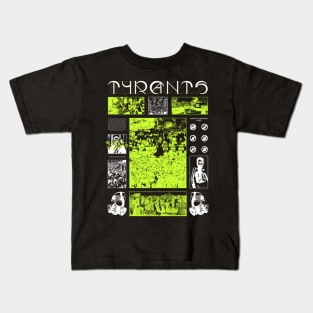 Hellzuela tyrants (Neon green) Kids T-Shirt